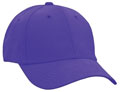FRONT VIEW OF BASEBALL CAP PURPLE